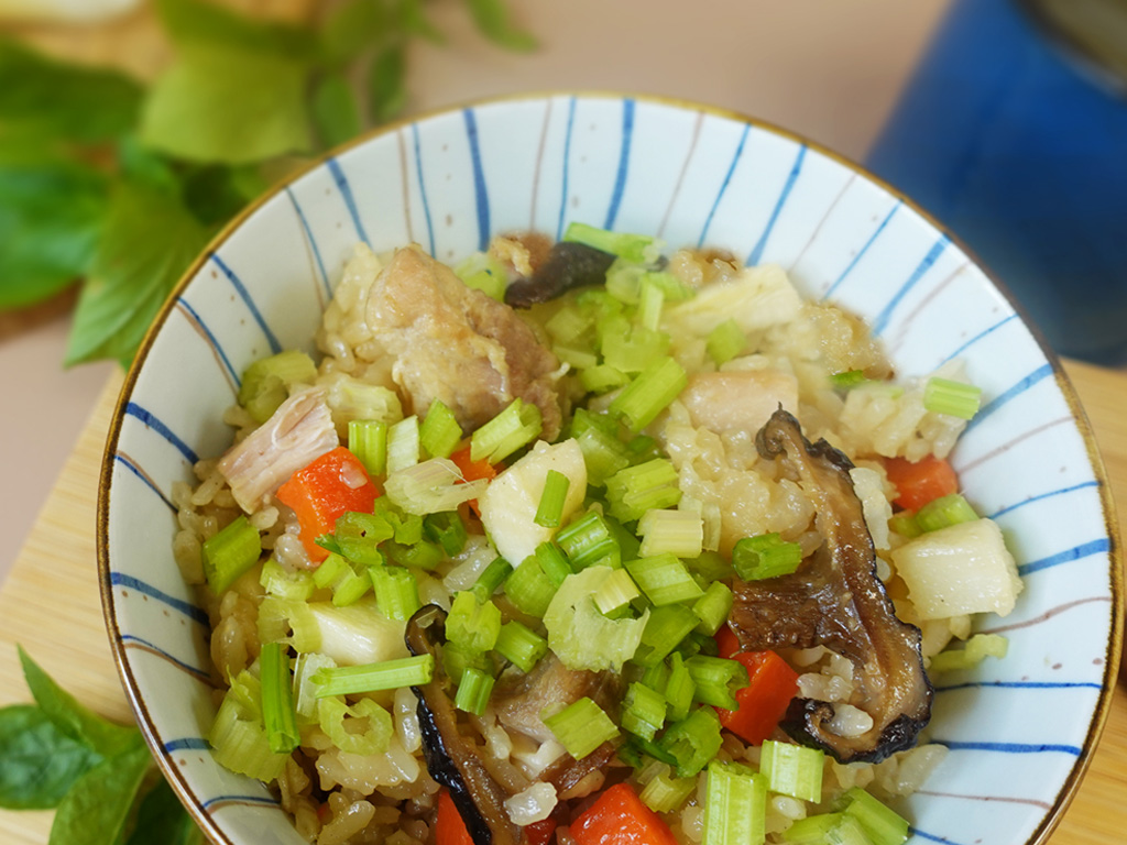 香筍雞肉炊飯
